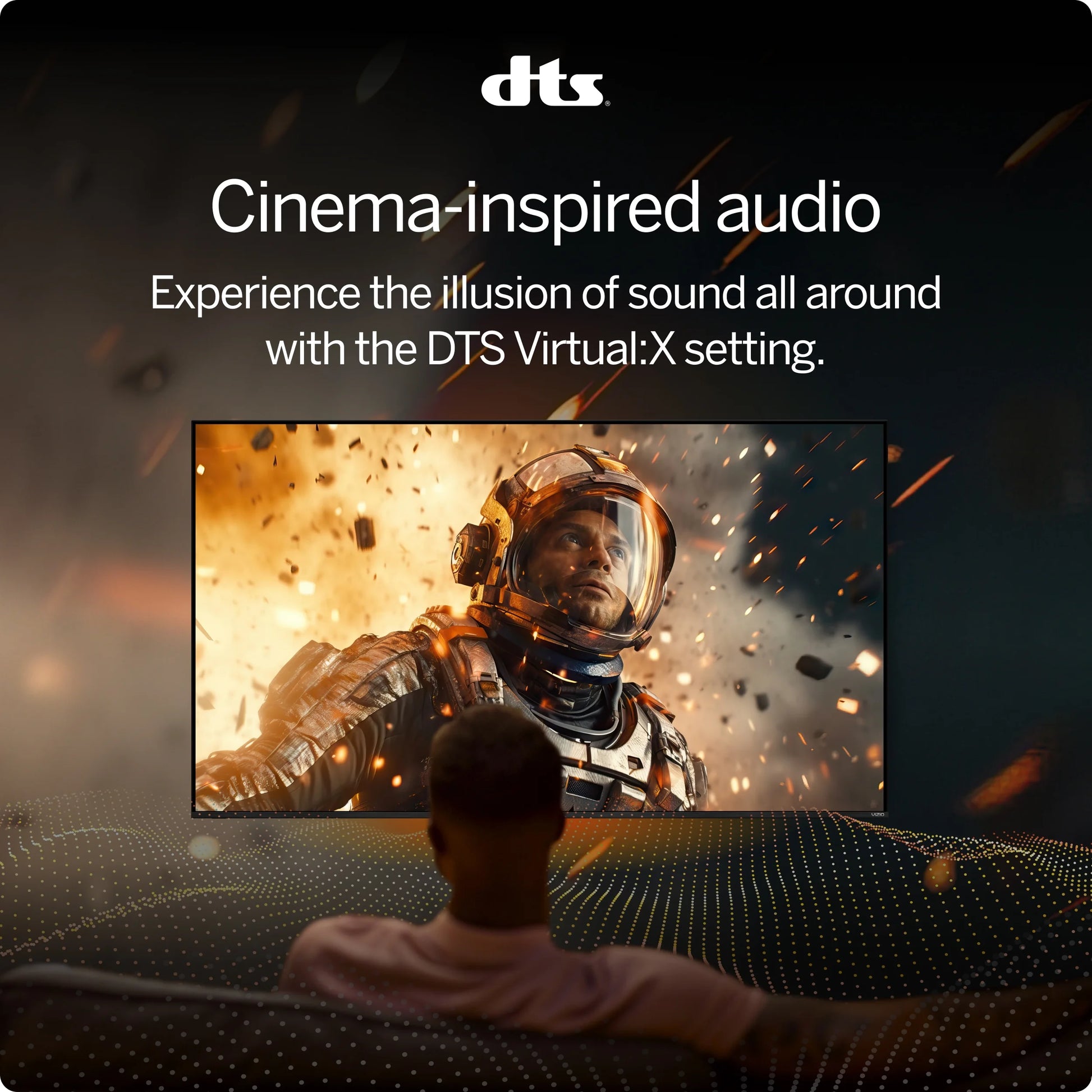 55” Class 4K UHD LED HDR Smart TV (V4K55M-08)
