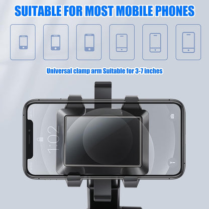 Mobile Phone Holder Car with Ventilation Opening Phone Clip, 3 in 1 Universal Mobile Phone Holder Silicone Protection 360 ° Rotatable Car Mobile Phone Holder Hands-Free Phone Holder for All Phones…